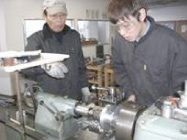 技術指導の様子