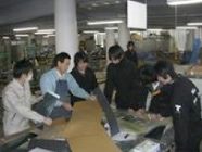 技術指導の様子