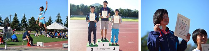 北海道学生陸上競技選手権で北海道キャンパス陸上競技部が活躍しました