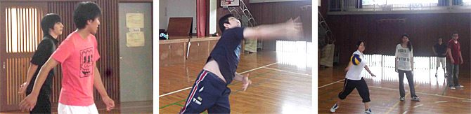 バイオサイエンス学科で研究室対抗のバレーボール大会を開催しました