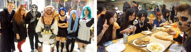 札幌キャンパスでハロウィンパーティーを開催しました