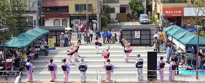 Takanawa共育プロジェクトが「高輪のれんノ市」の運営をサポートしました