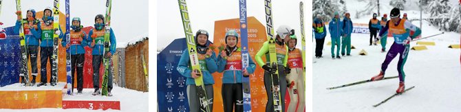 ユニバーシアード冬季大会で札幌キャンパスのスキー部勢が活躍しました