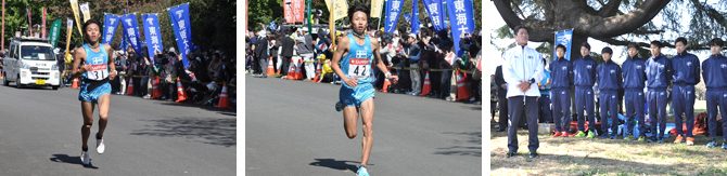 陸上競技部駅伝チームが箱根駅伝予選会３位で本大会出場を決めました