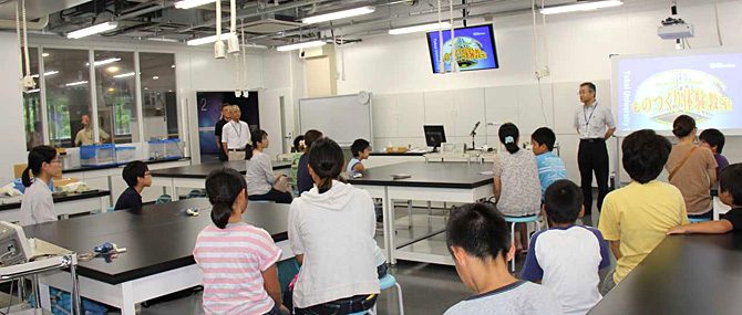 平塚市の小学生向けに「ものつくり体験教室」を開催しました