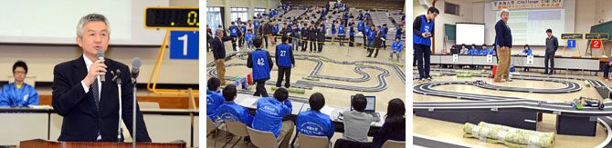 熊本キャンパスで第３回マイコンカーラリー熊本大会を開催しました