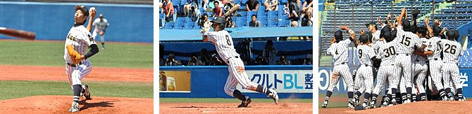 硬式野球部が全日本大学野球選手権大会で13年ぶり４回目の優勝を果たしました