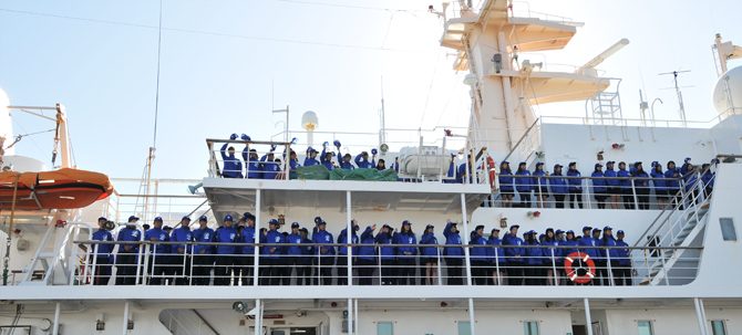 学校法人東海大学第46回海外研修航海』が修了しました | セクション