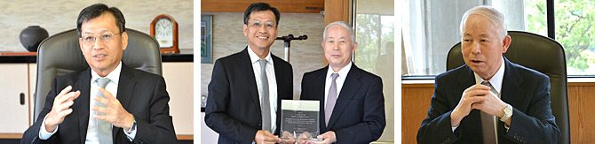 台湾 東海大学の学長が湘南キャンパスを訪問しました キャンパスニュース 東海大学 Tokai University