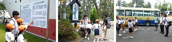 教員を目指す学生が東海大学付属小学校の授業をサポートしています