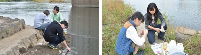 熊本・阿蘇両キャンパスの学生による第22回白川調査を実施しました