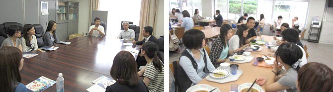 開南大学（台湾）の学生らが訪学しました