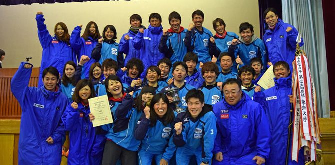 スキー・全日本インカレで札幌キャンパスのスキー部が男子総合４連覇を達成しました
