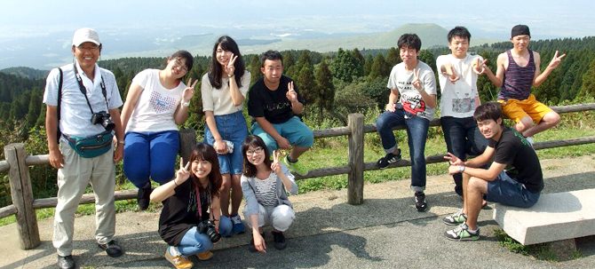 「観光学実習」を履修する学生が熊本・阿蘇地域を訪問しました