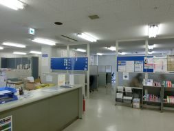 学生相談コーナー横の学生窓口