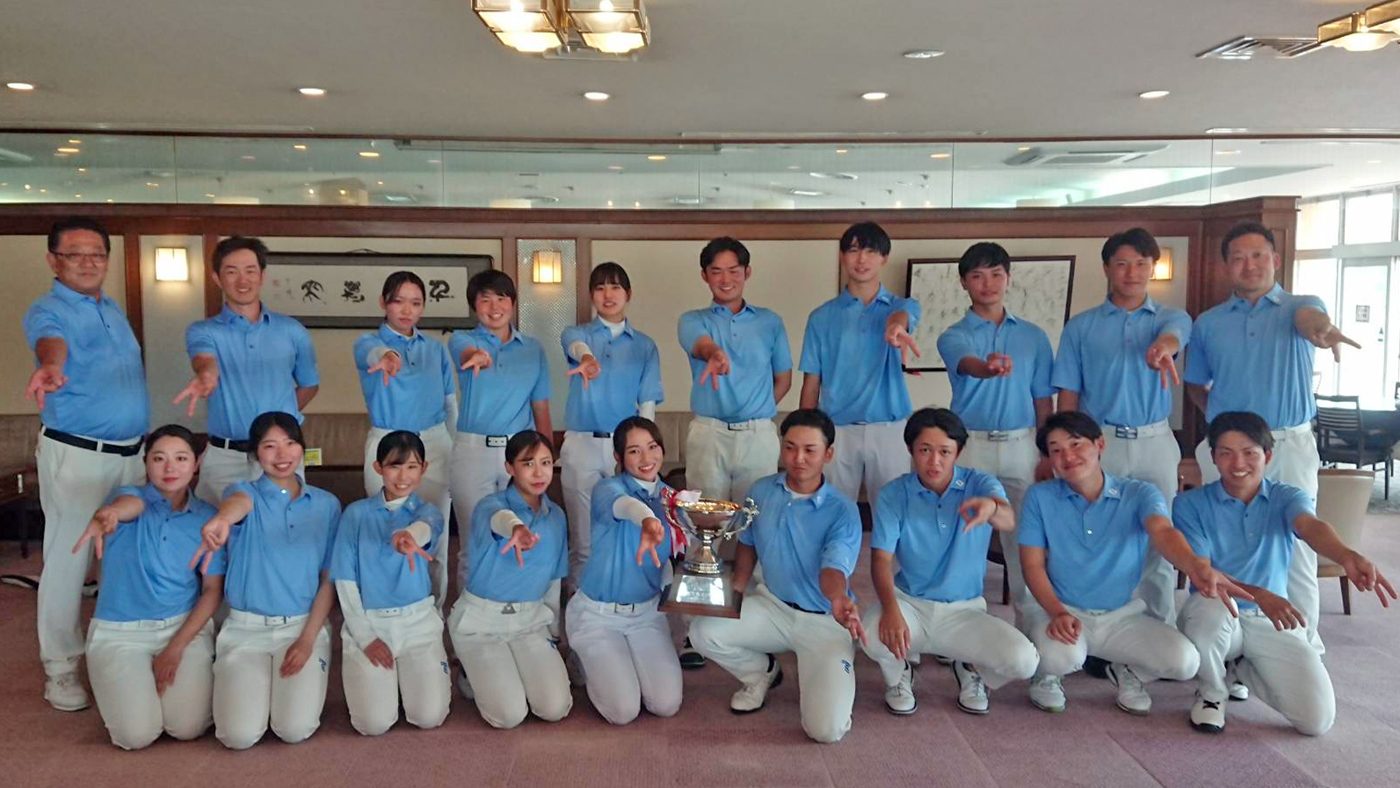 九州キャンパスゴルフ部が個人戦の西日本新聞社杯争奪九州学生・女子