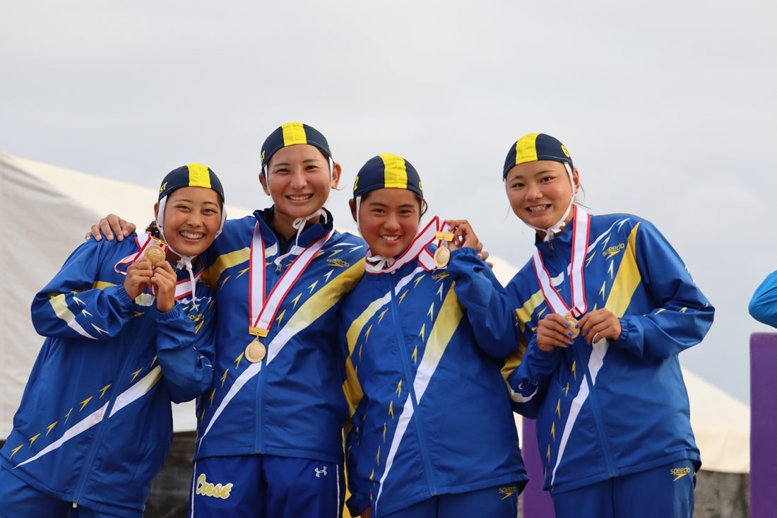 ライフセービングクラブCRESTがインカレで男子総合優勝、女子