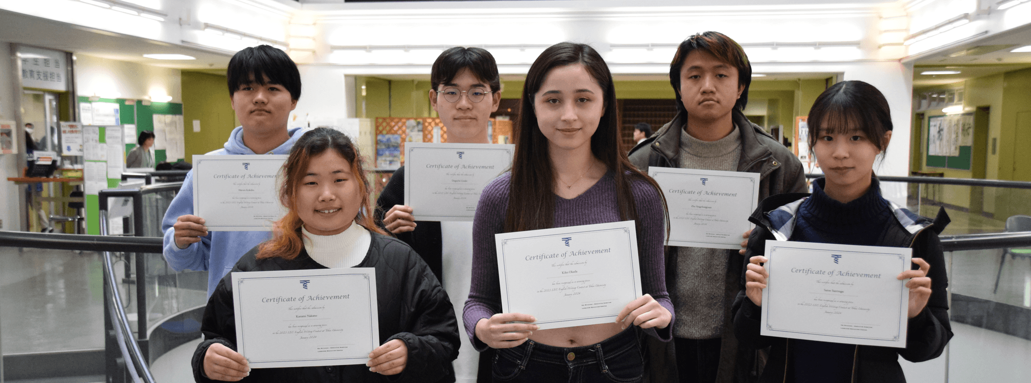 Writing ContestとMReader Challengeで7名の学生が受賞 | キャンパスニュース | 東海大学 - Tokai ...