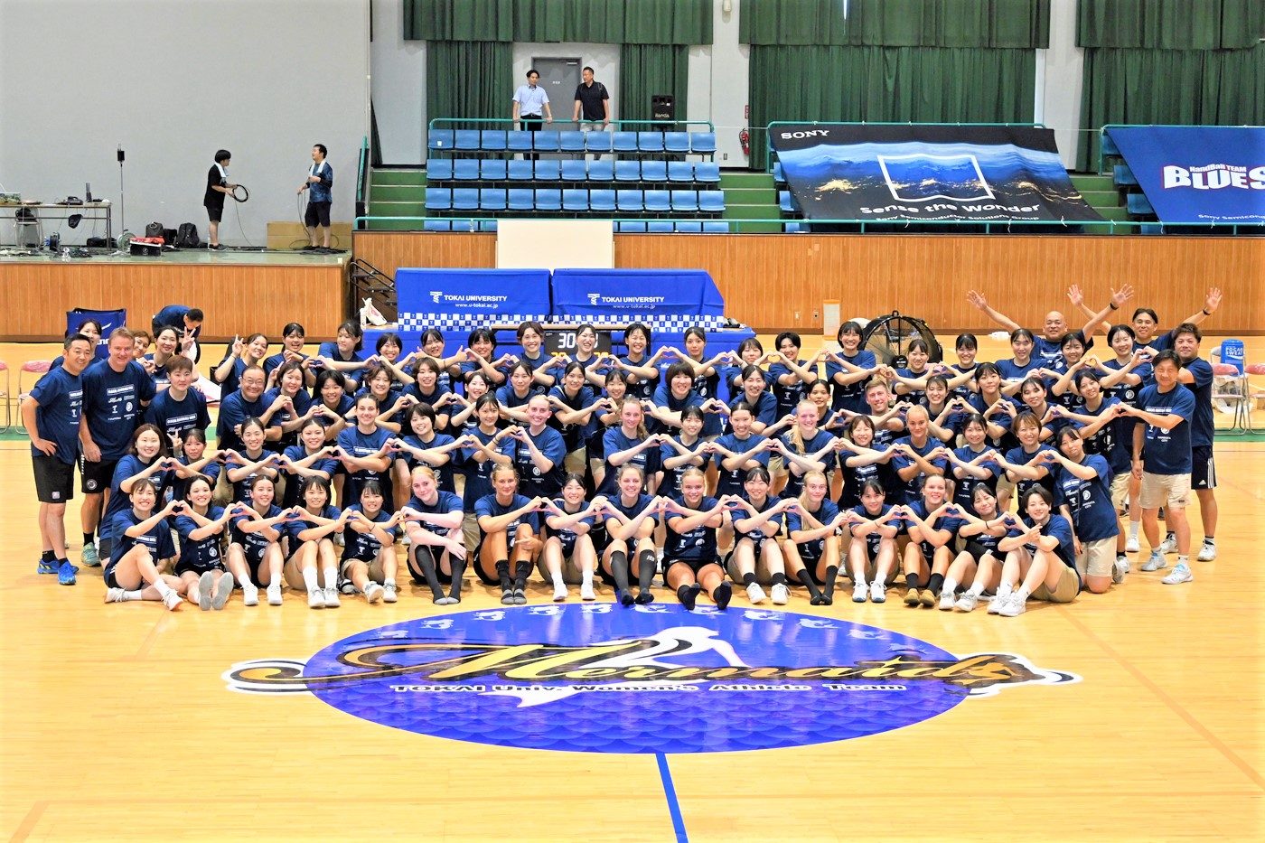 女子ハンドボール部が「Mermaids Glocal Handball Week」を実施しま