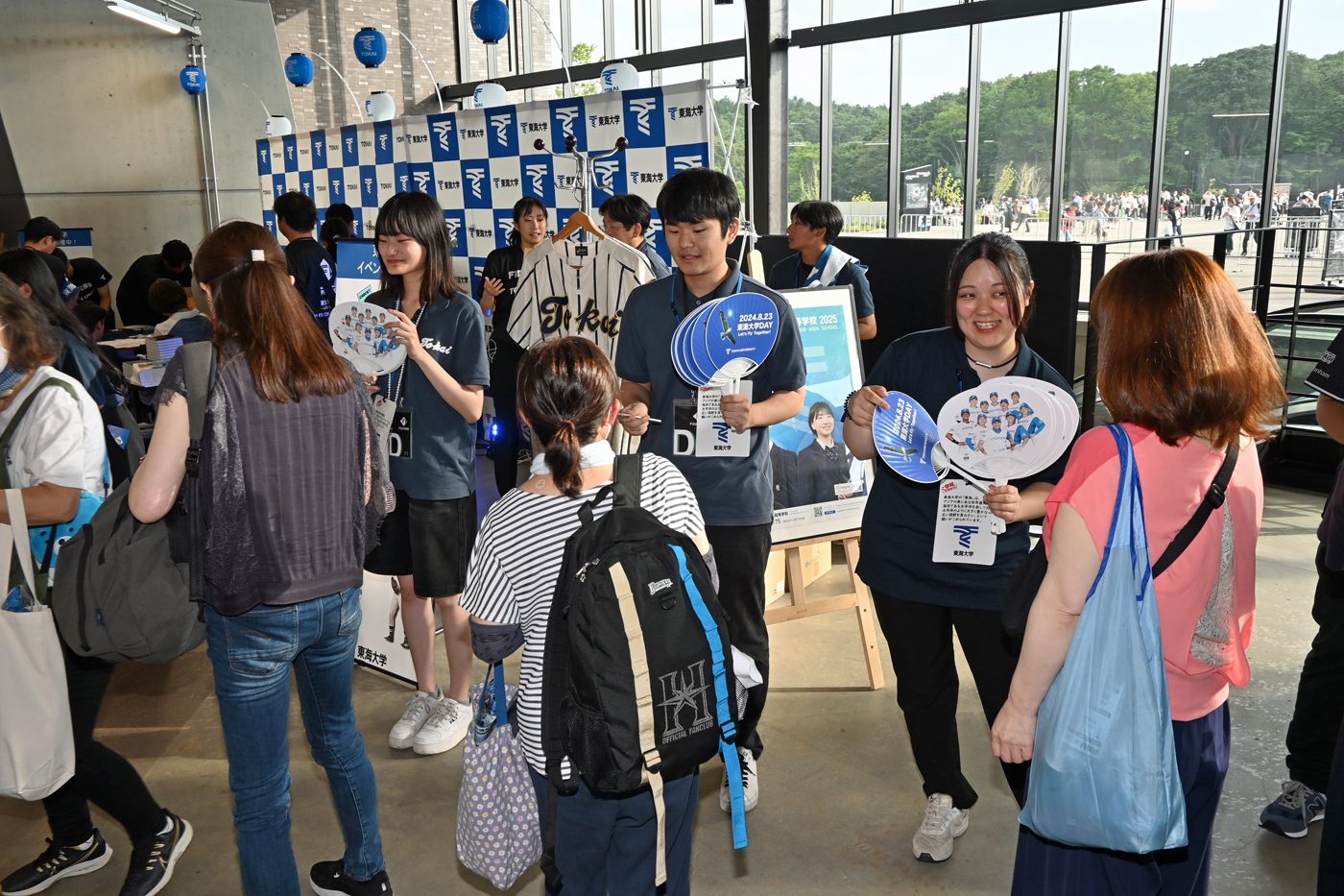 東海大グラコン エスコンフィールドHOKKAIDOで開催した「東海大学DAY」で札幌