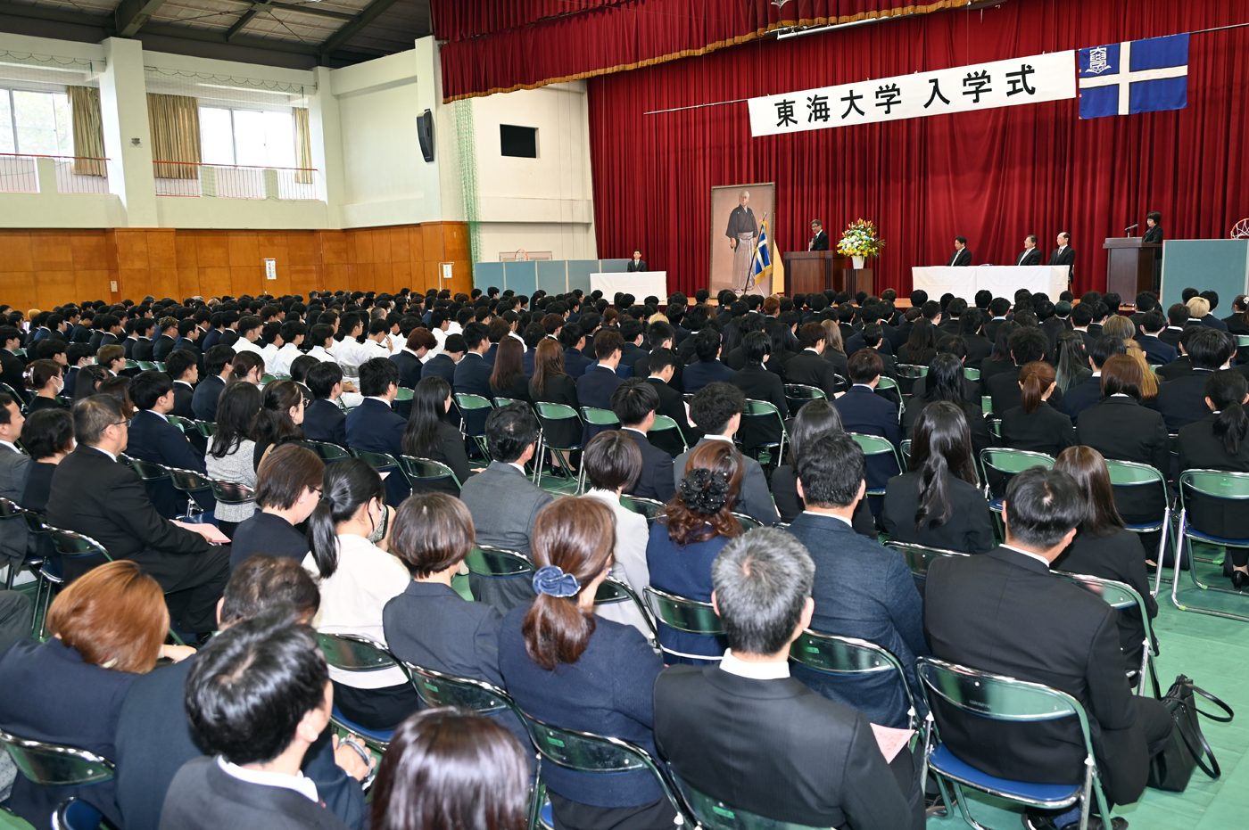 静岡キャンパスで「2025年度春学期入学式」を挙行しました