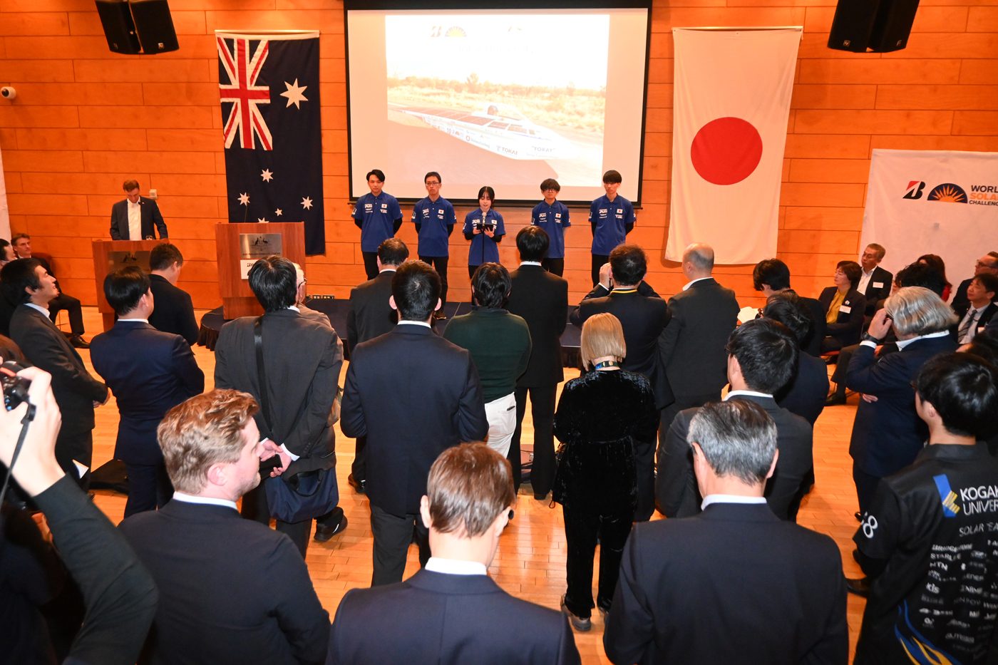 東海大学ソーラーカーチームが「2025 BWSC Partners Reception」に出席