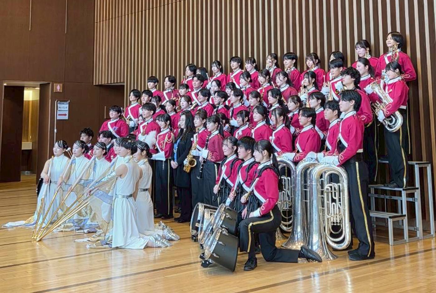 吹奏楽研究会がマーチングステージ全国大会で金賞を受賞しました