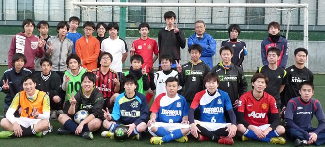 応用化学科主催の第１回サッカー大会を開催しました