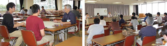 光・画像工学科で「光ネットワーク・カフェ」を開催しました