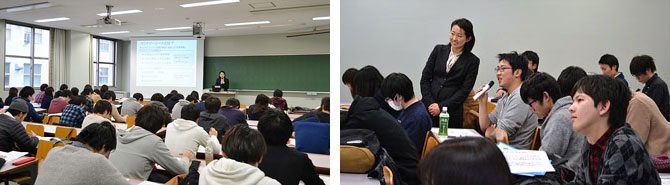 工学部生命化学科が「エントリーシート書き方講座」を開催しました