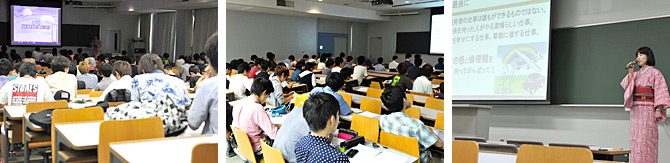 電気電子工学科が１年次生を対象に技術者倫理を学ぶ授業を行いました