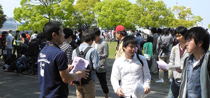 電気電子工学科の新入生研修会を実施しました