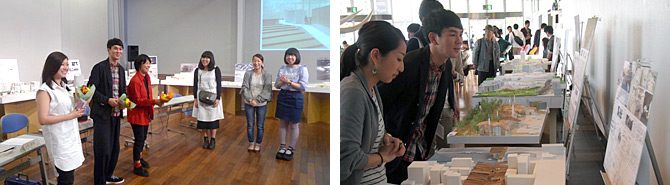 建築学科が「建築とカタチ－東海大学建築卒業設計・優秀作品展2014－」を横浜で開催しました