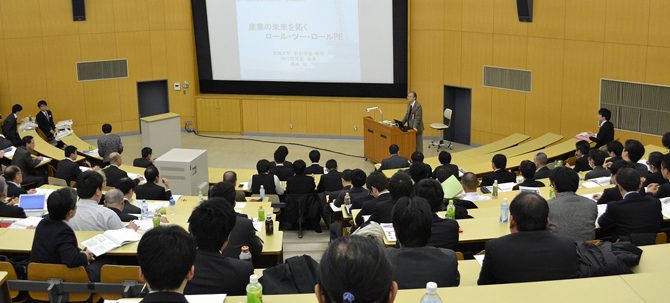 工学部機械工学科の橋本巨教授が日本機械学会のイベントで講演しました