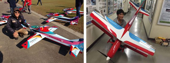 学生がラジコン飛行機の日本代表選考会に出場しました | ニュース
