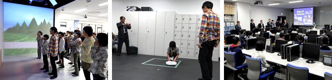 「八潮こども夢大学」に参加している小学生を初めて受け入れました