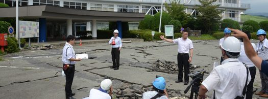 報道関係者を対象に阿蘇キャンパスを公開しました ニュース 農学部 東海大学 Tokai University