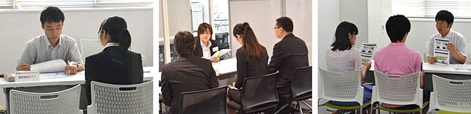 「夏の合同企業説明会」を開催しました