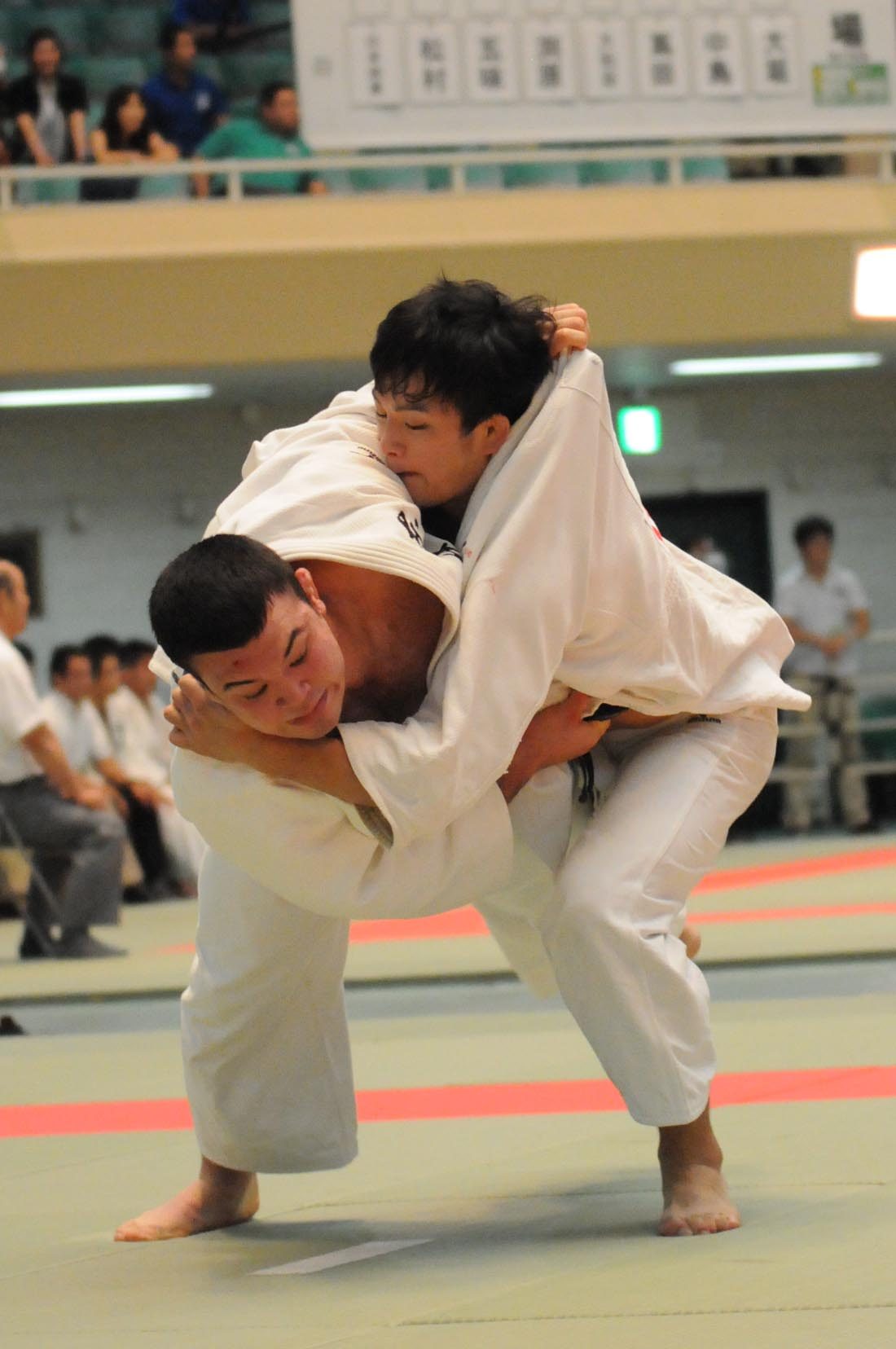 ｈｐ報告「学生柔道準優勝」_ウルフ選手.JPG