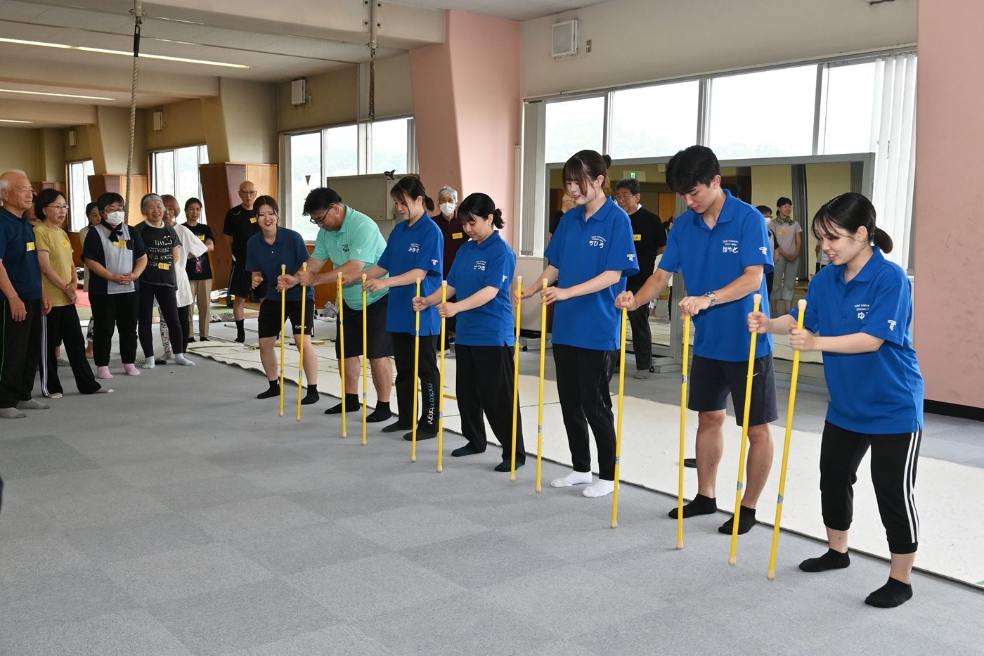 生涯スポーツ学科の知念ゼミが「東海大学健康クラブ 市民健康スポーツ