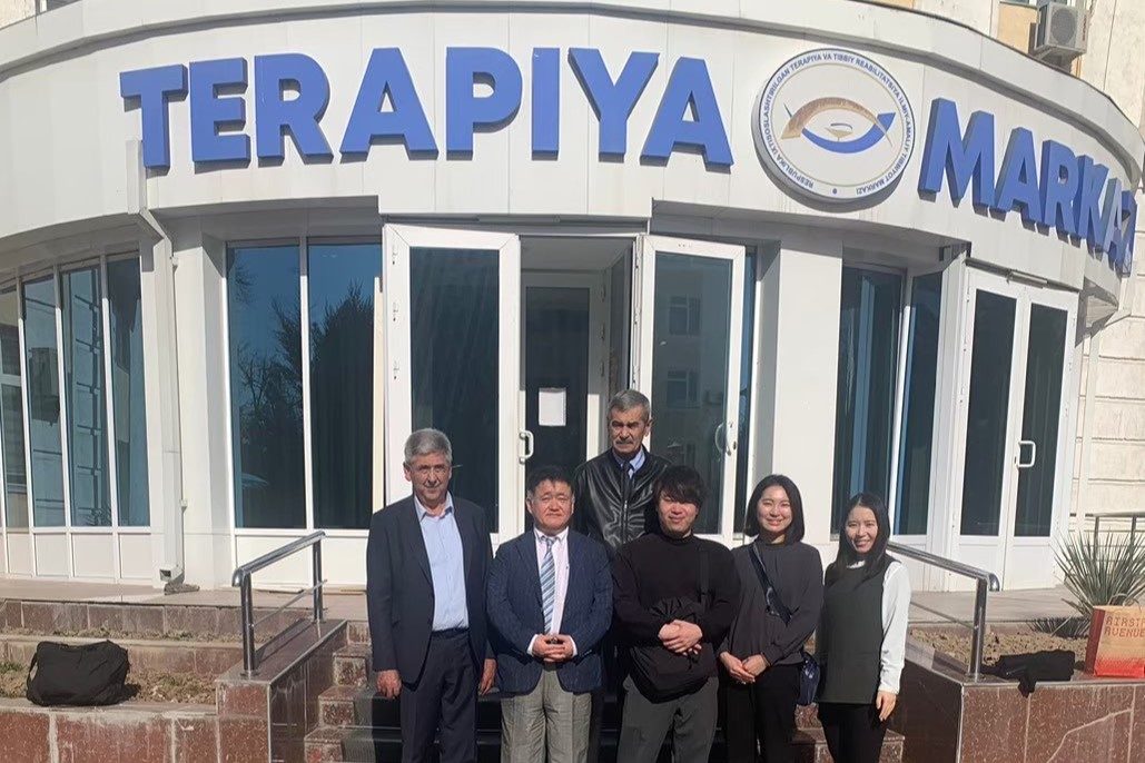 東海大学(医学部〈医学科〉) 医学部付属病院をタジキスタン・イスツクロール病院の医師が訪問しま