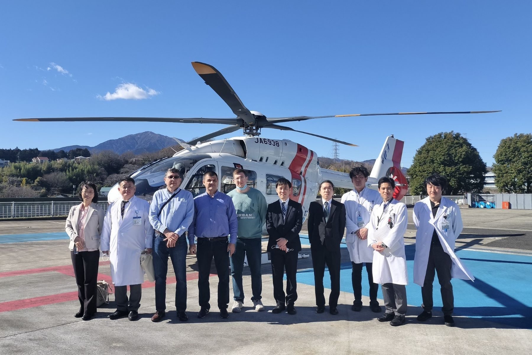 東海大学(医学部〈医学科〉) 医学部付属病院をタジキスタン・イスツクロール病院の医師が訪問しま