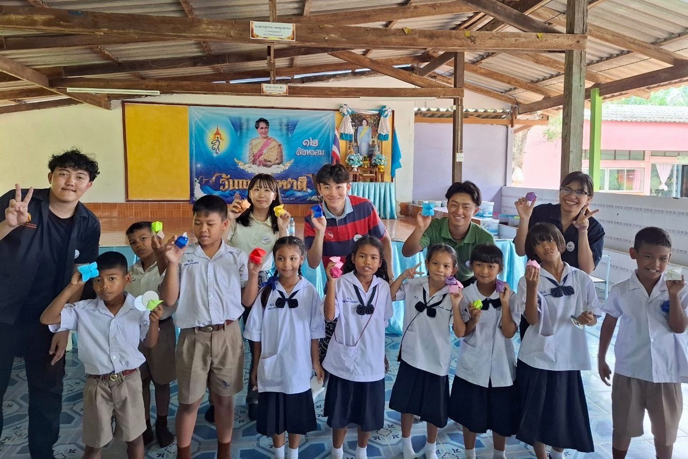 児童教育学部が「海外教育体験A」でタイでの研修を行いました | 児童