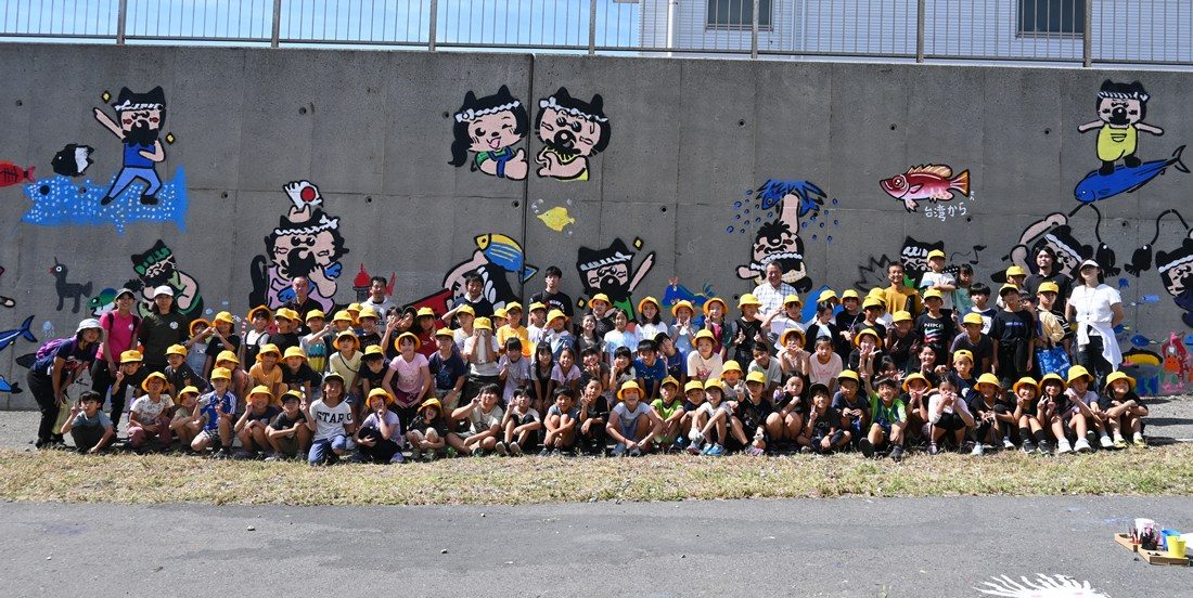 自刻限定版画作品〈漁港浅春〉 自刻限定版画作品〈漁港浅春〉