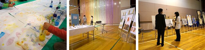 デザイン文化学科の学生が「もいわーく展」を企画・運営しました