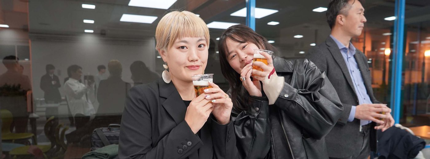 卒業生同志の交流も