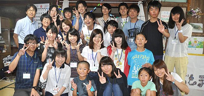 広報メディア学科の学生が「2014年こどもテレビ局」を実施しました