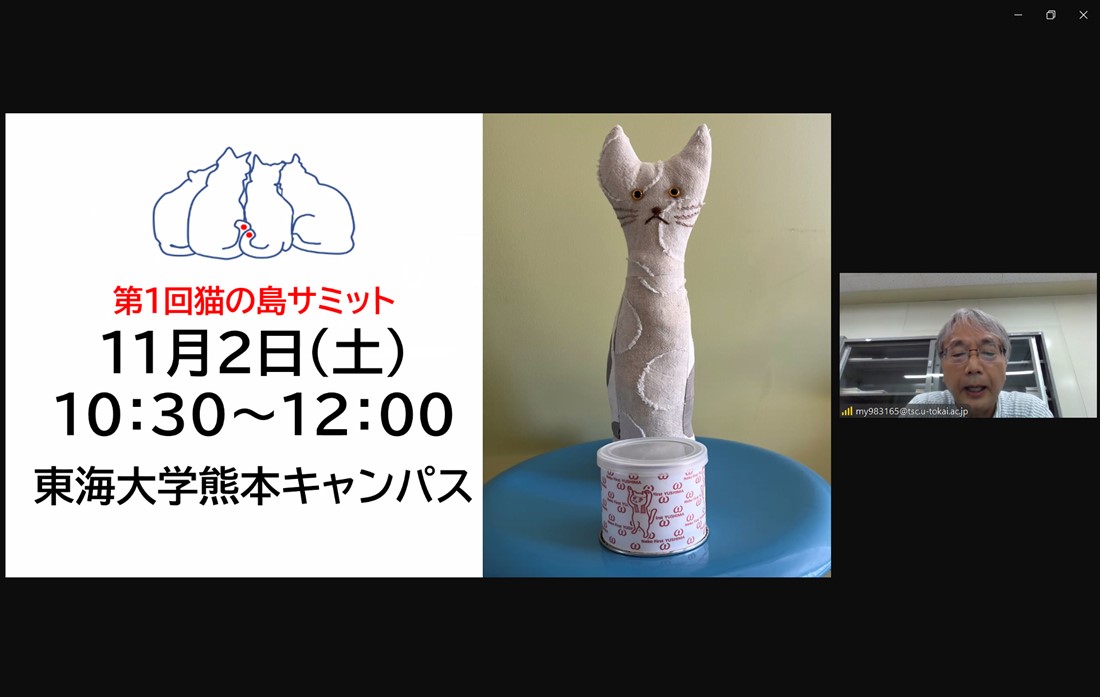 猫の島サミットプレ大会」を開催しました | キャンパスニュース | 東海