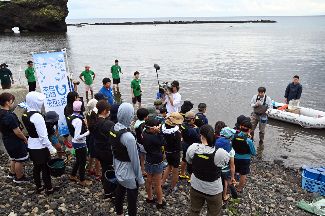 海と日本プロジェクト「寿都湾 海と風の調査隊2025」に協力しました